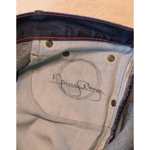 Raleigh Denim Men's Dark Wash Slim Straight Fit Jeans Size 30x34 (tagged 29) USA - Picture 9 of 12